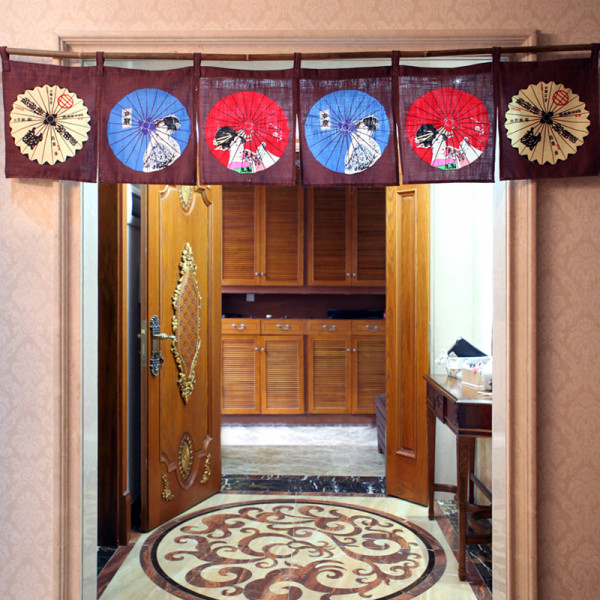 Rèm Noren màn cửa kiểu Nhật đặc trưng kinh doanh của xứ sở Phù Tang